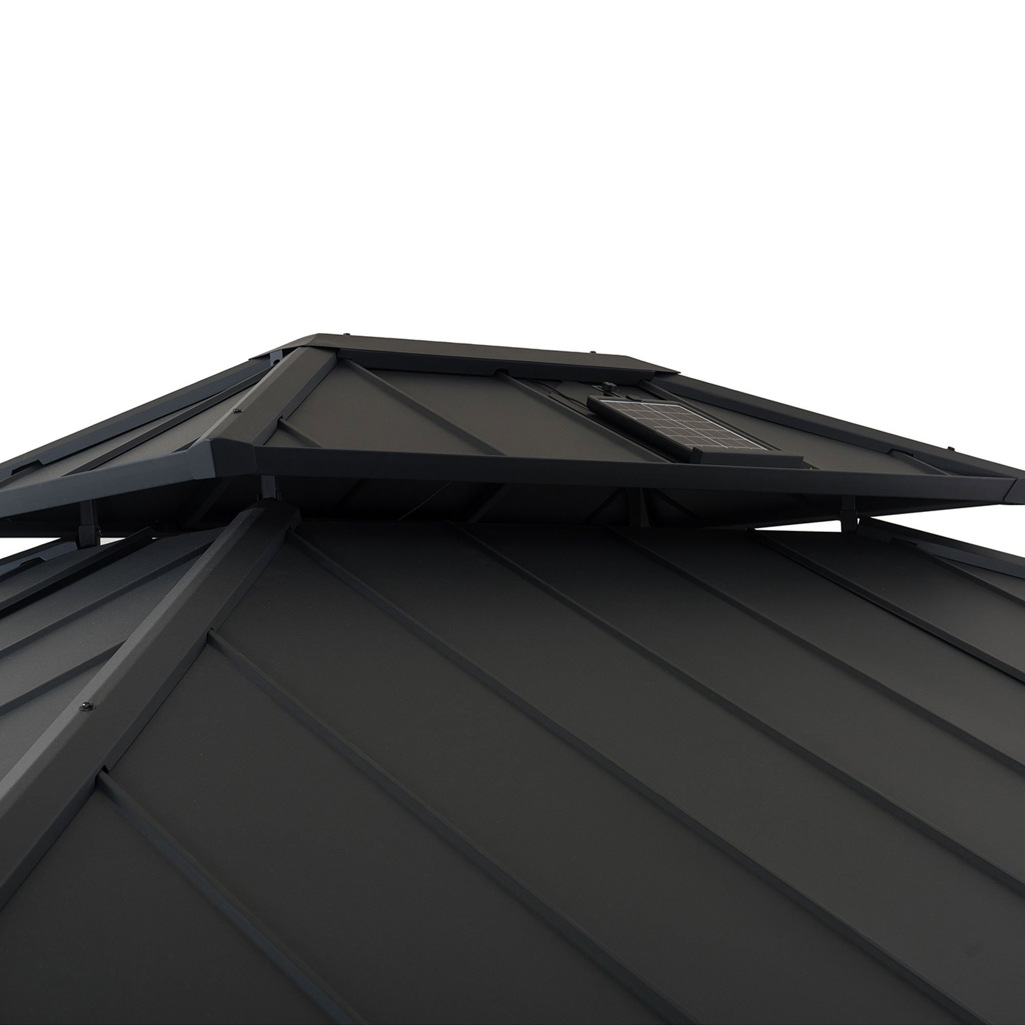 SummerCove 10 ft. x 12 ft. Solar Powered Hardtop Gazebo