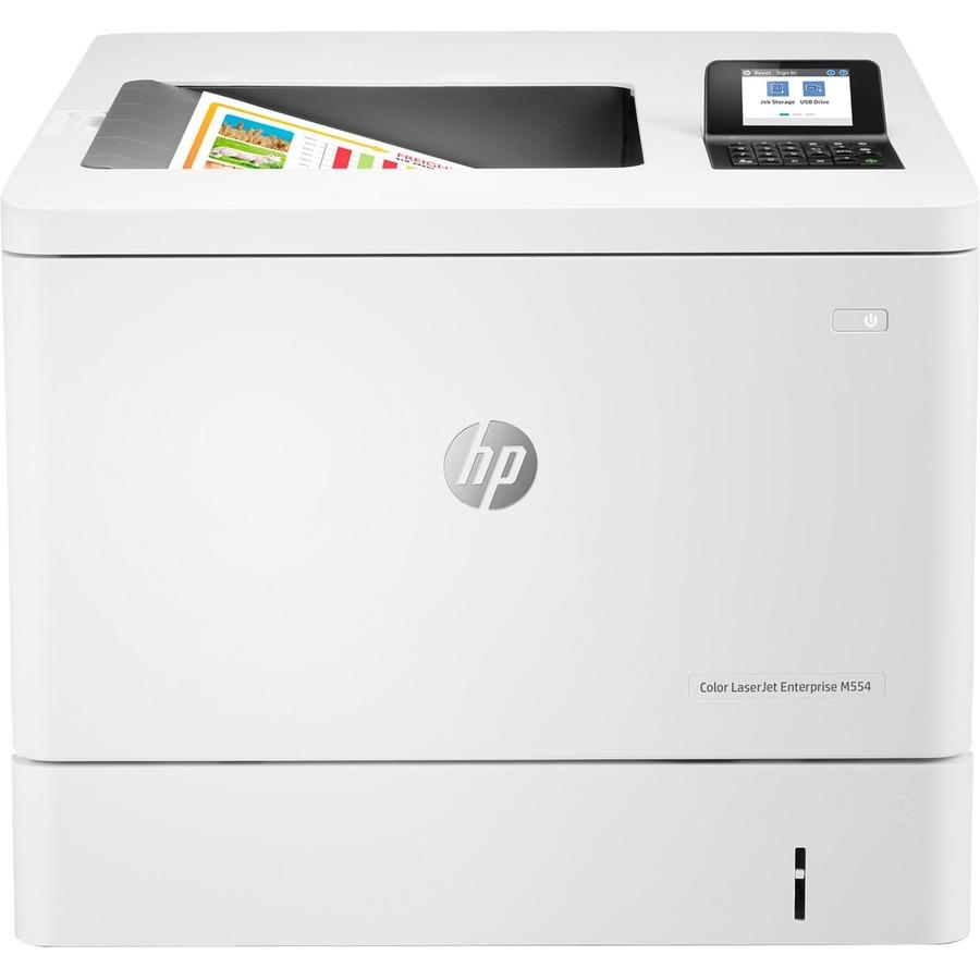7ZU81A#BGJ HP LaserJet Enterprise M554 M554dn Desktop Laser Printer – Color