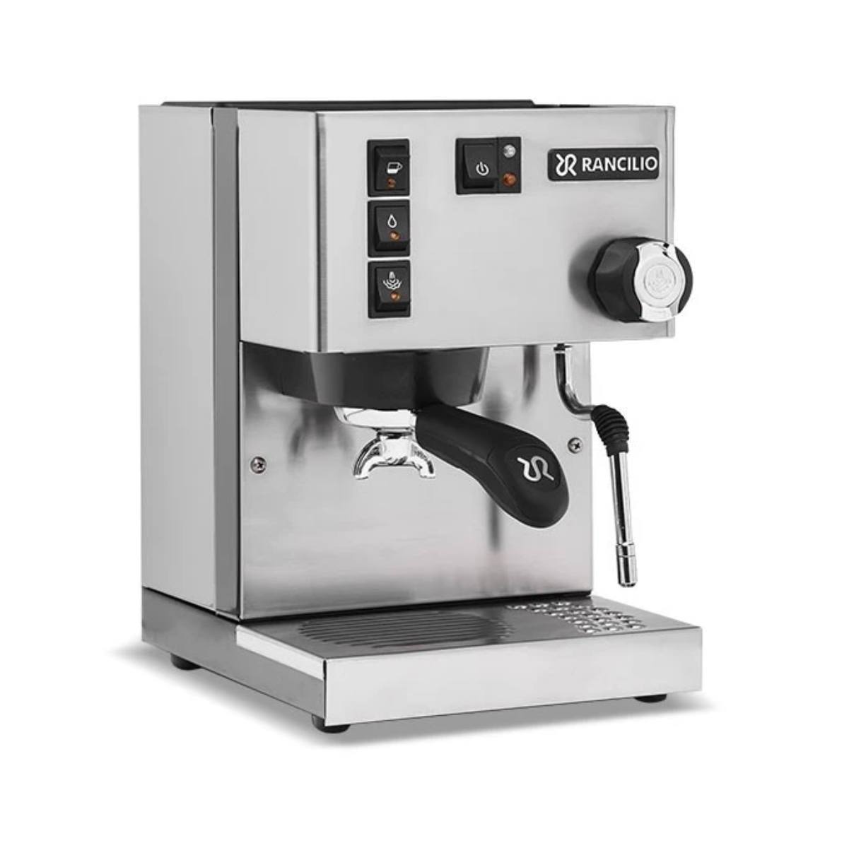 Rancilio Silvia M V6 Espresso Machine (Silver Stainless Steel)