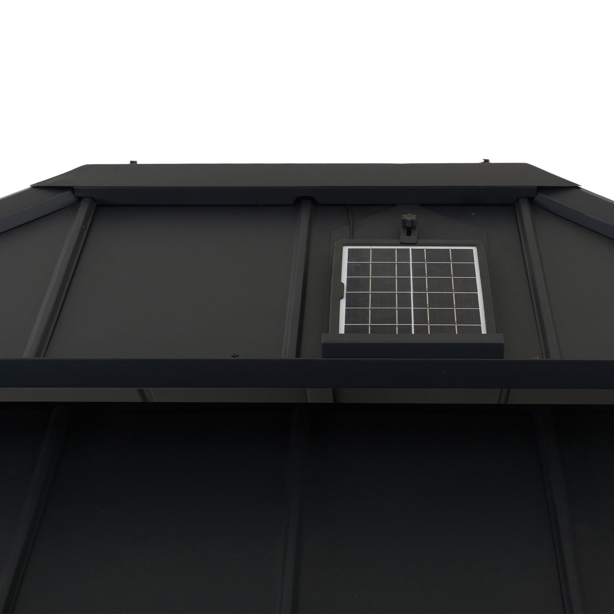 SummerCove 10 ft. x 12 ft. Solar Powered Hardtop Gazebo