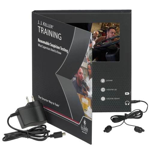 JJ Keller Reasonable Suspicion Testing: What Supervisors Need To Know – Video Training Book