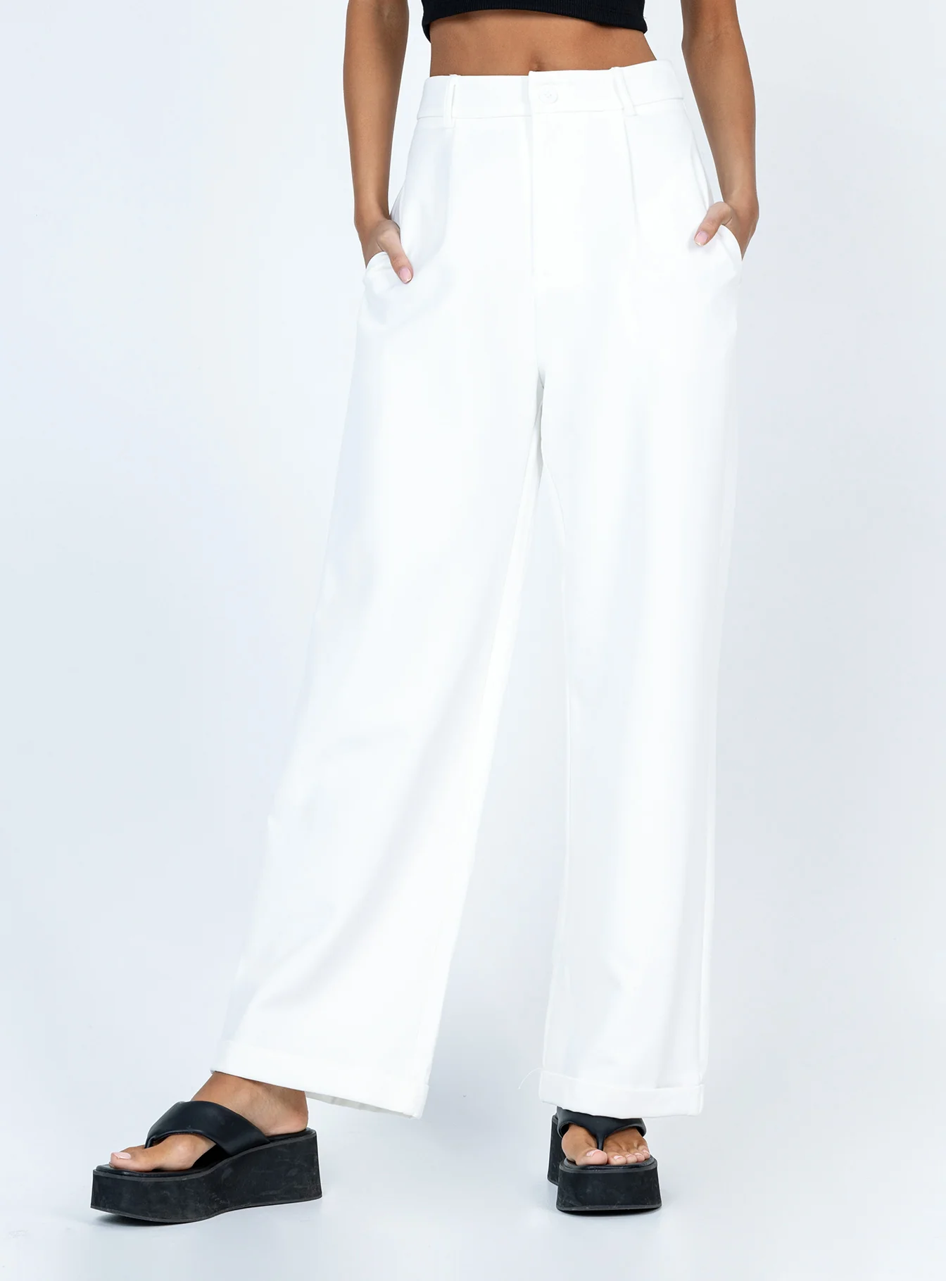 Tahnie Pants White